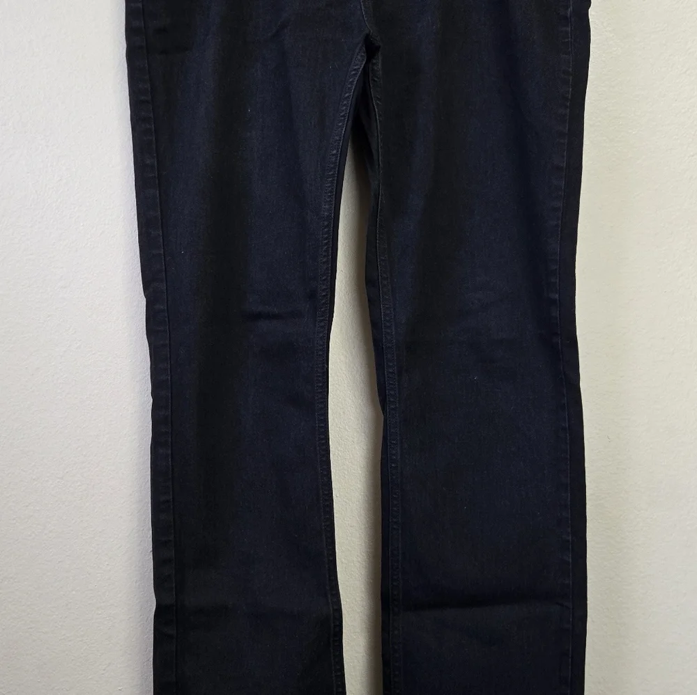 OLD‎ NAVY Jeans Men's 38x34 Relaxed Slim Tapered Denim Black Built in Flex